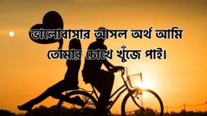 দুই লাইনের রোমান্টিক মেসেজ